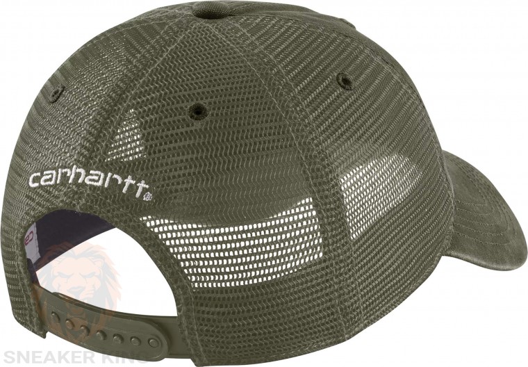 Бейсболка Carhartt canvas mesh cap 100286 G72 хакі